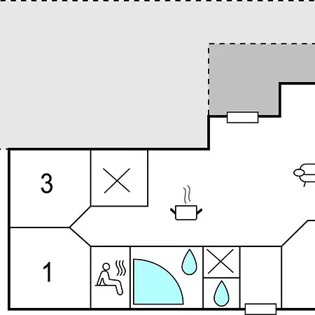 Beautiful In With Kitchen Ferienhaus